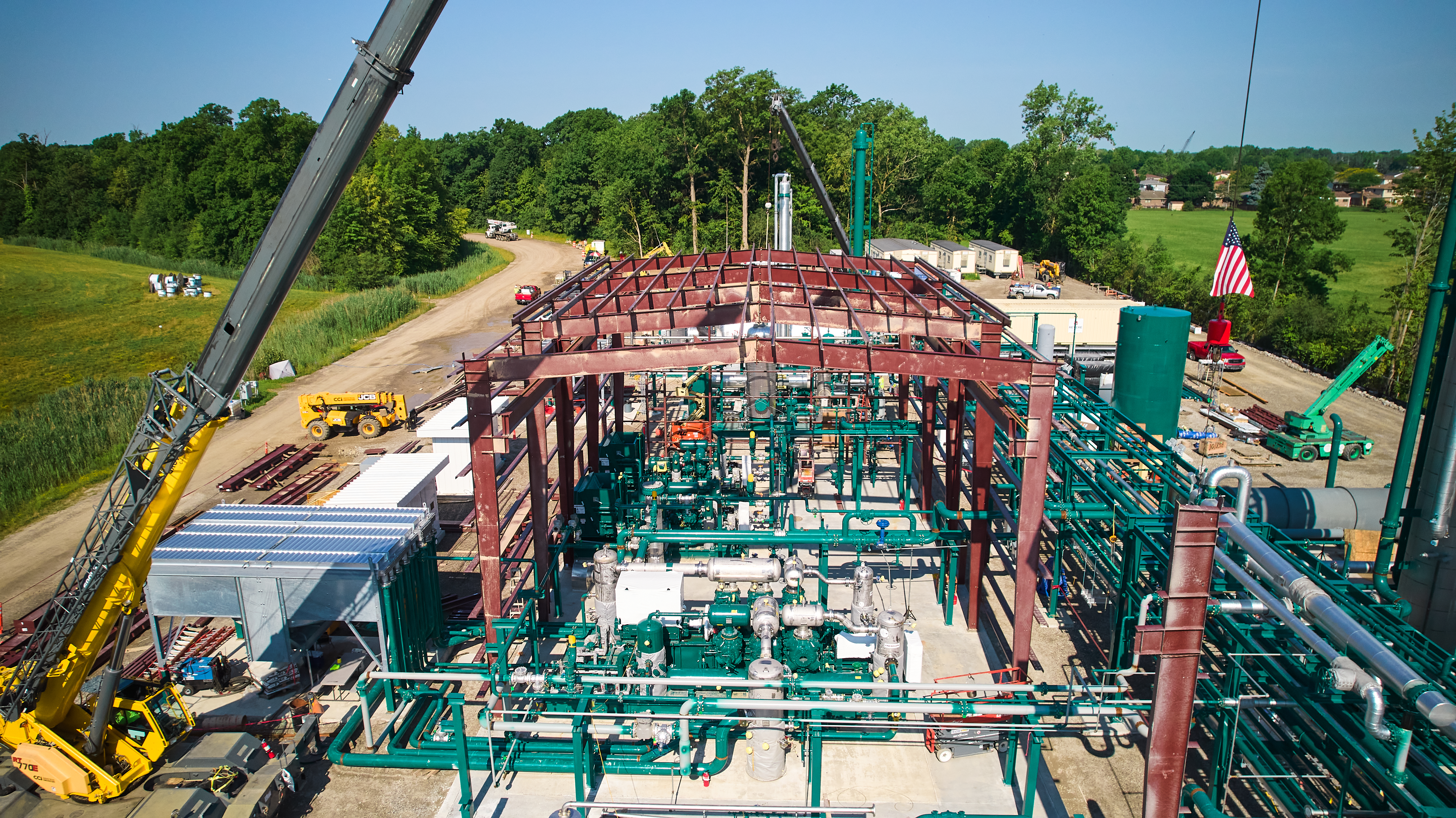 Compressor Building Erection - CCI Industrial Constructors