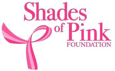 CCI Industrial Constructors - Logo of the shades of pink foundation featuring stylized pink text and a ribbon symbolizing support for breast cancer awareness.